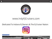 Tablet Screenshot of indyfjcruisers.com